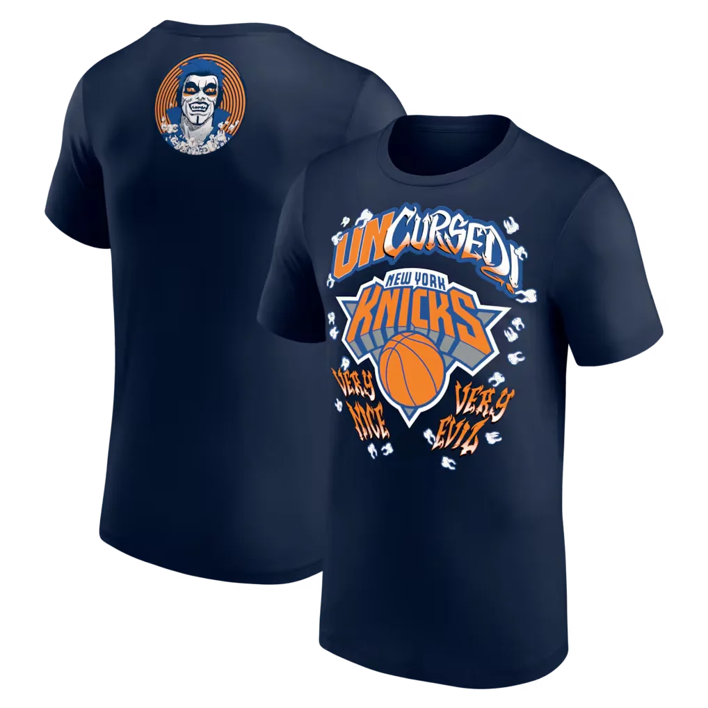 Uncursed New York Knicks graphics T-shirt