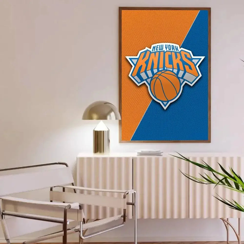 New York Knicks Wall Poster | Self-Adhesive Waterproof Art Print