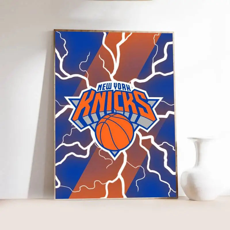 New York Knicks Wall Poster | Self-Adhesive Waterproof Art Print