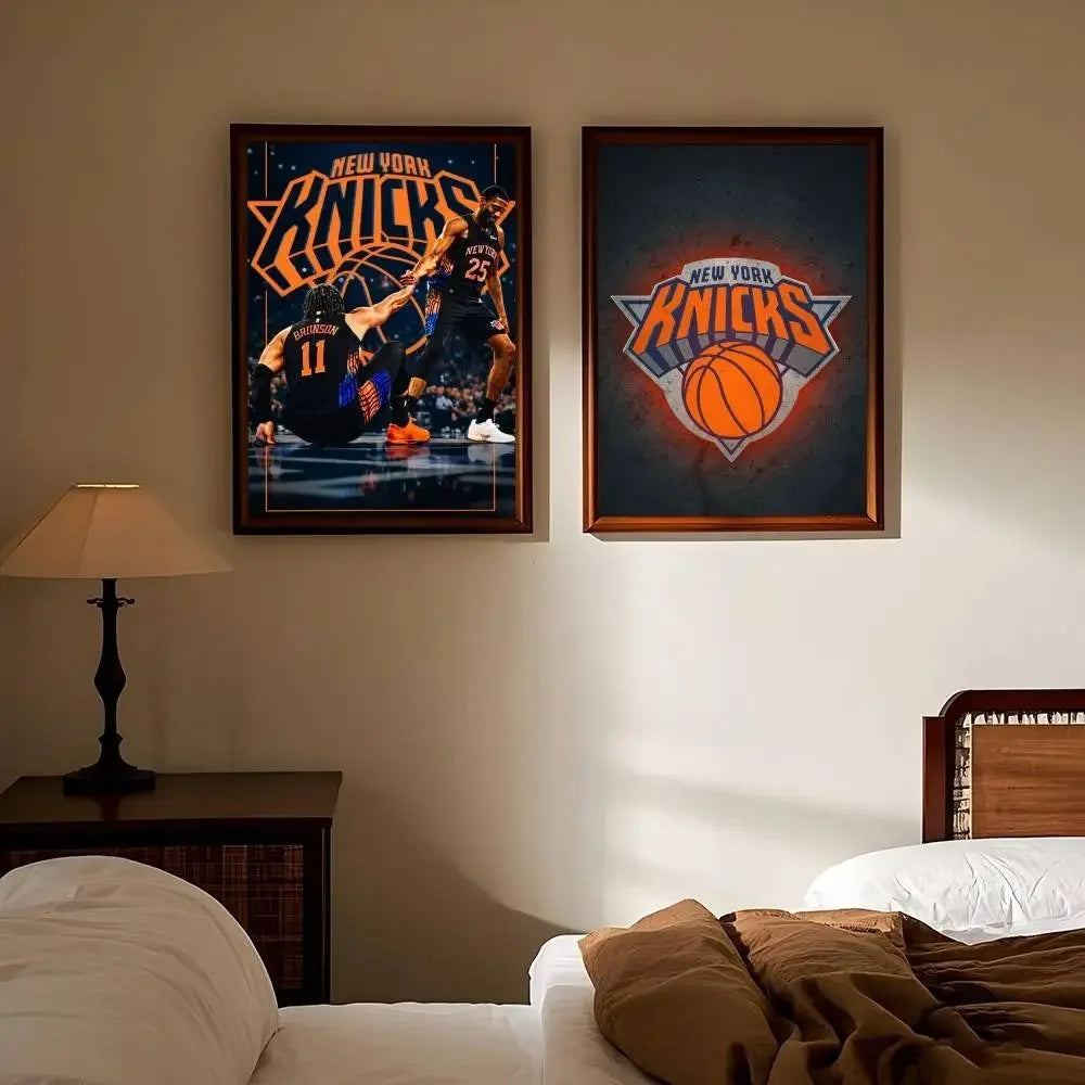 New York Knicks Wall Poster | Self-Adhesive Waterproof Art Print