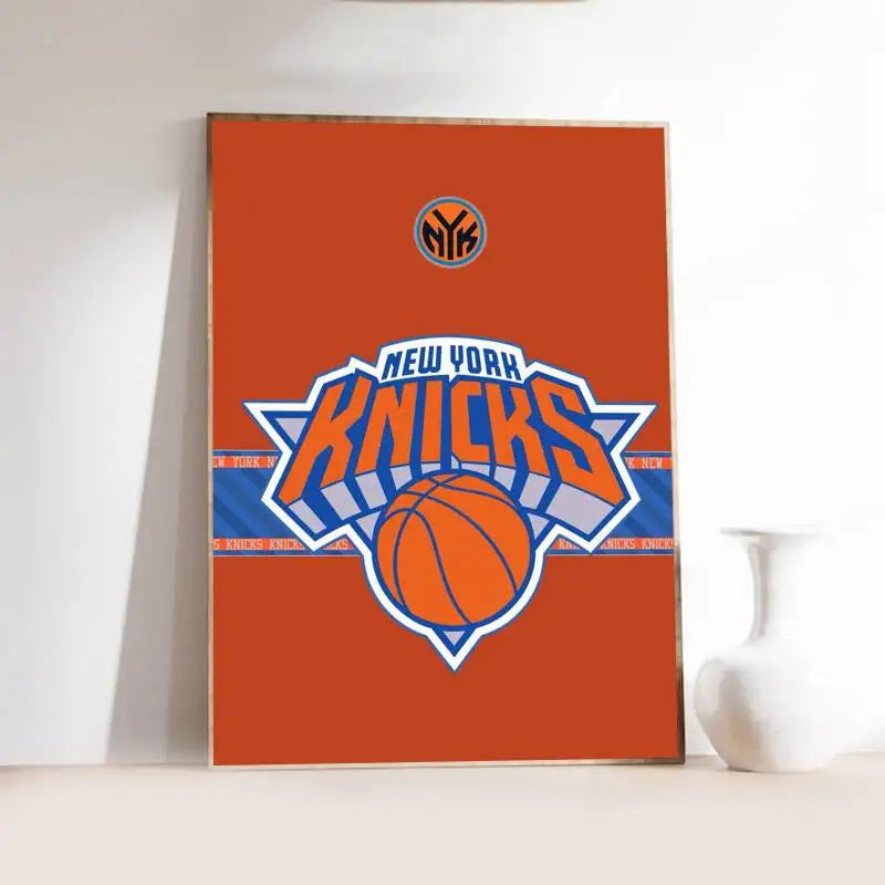 New York Knicks Wall Poster | Self-Adhesive Waterproof Art Print