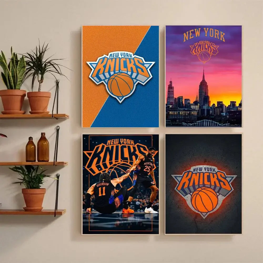New York Knicks Wall Poster | Self-Adhesive Waterproof Art Print